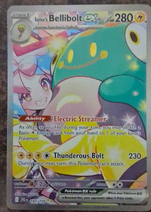 Iono's Bellibolt ex, graded 9.0