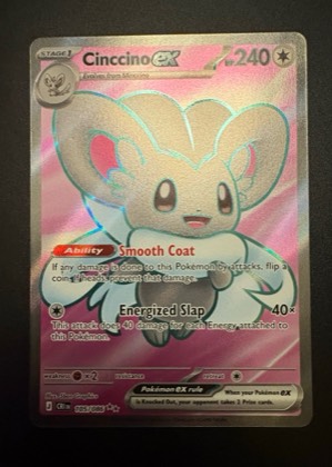 Cinccino ex - 105/086 graded 9
