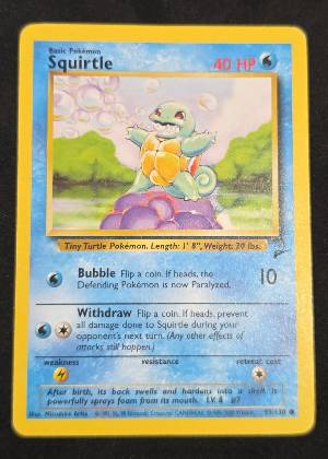 Squirtle, graded 8.0