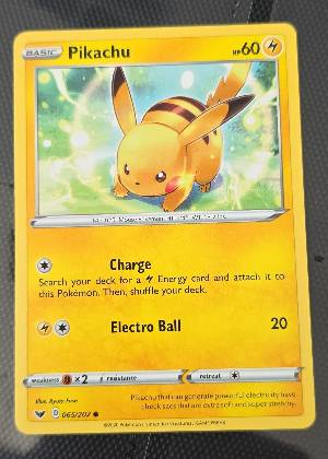 Pikachu, graded 9.0