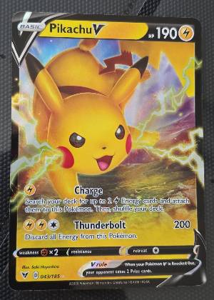 Pikachu V, graded 9.0