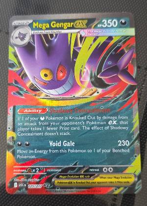 Mega Gengar ex, graded 9.0