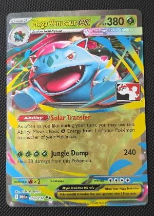 Mega Venusaur ex, graded 9.0