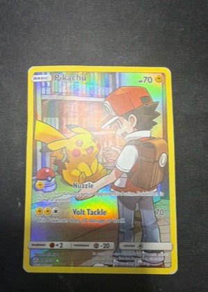Pikachu (Secret), graded 2.5