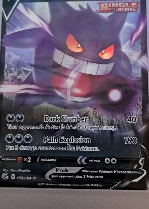 Gengar V graded 8