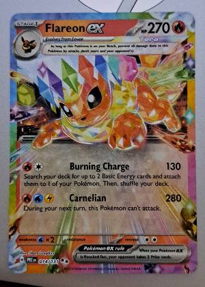 Flareon ex, graded 9.0