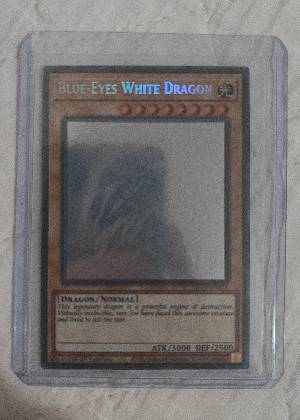 Blue-Eyes White Dragon, graded 8.5