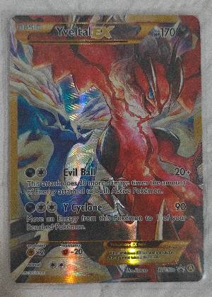 Yveltal EX - XY150a, graded 9.0