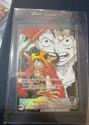 Monkey.D.Luffy (Alternate Art), graded 9.0
