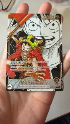 Monkey.D.Luffy (Alternate Art), graded 9.0
