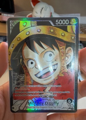 Monkey.D.Luffy (079), graded 9.0