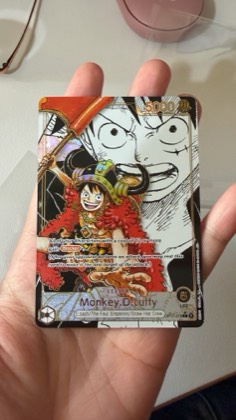Monkey.D.Luffy (Alternate Art), graded 9.0