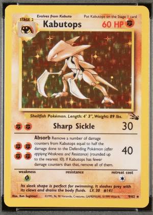 Kabutops, graded 9.0
