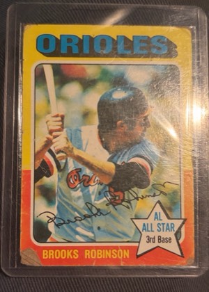 Brooks Robinson, graded 2.5