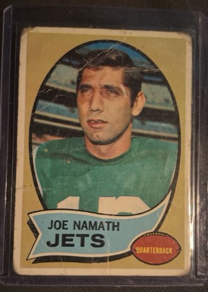 Joe Namath, graded 2.5