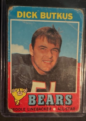 Dick Butkus, graded 2.5