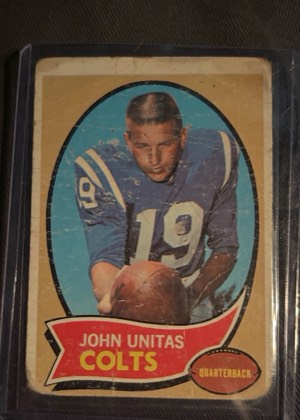 John Unitas, graded 2.5