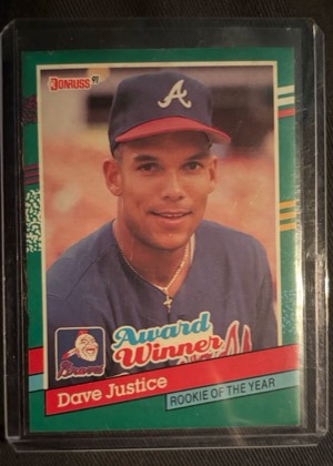 Dave Justice, graded 8.0