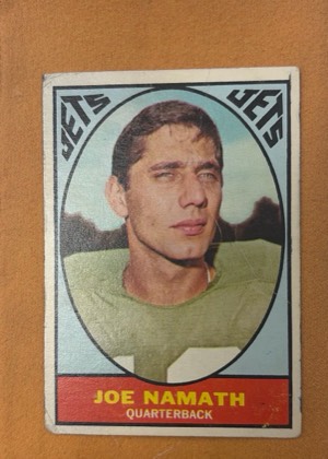 Joe Namath, graded 5.0
