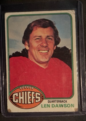 Len Dawson, graded 5.0