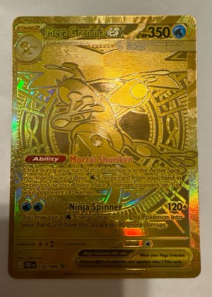 Mega Greninja ex graded 8.5