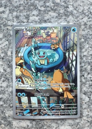 Squirtle, graded 9.0