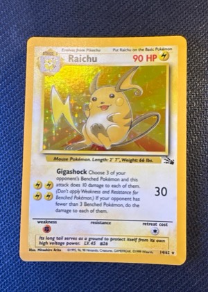 Raichu, graded 9.0