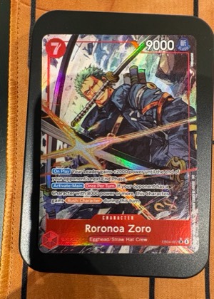 Roronoa Zoro, graded 8.5