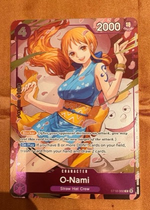 O-Nami - ST18-002 (Dash Pack), graded 8.5
