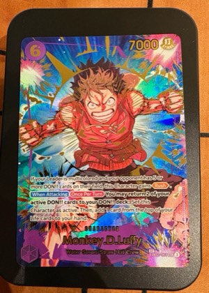 Monkey.D.Luffy - EB02-061 (SP), graded 8.5
