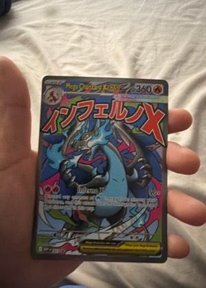 Mega Charizard X ex, graded 9.0