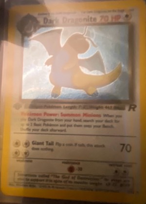 Dark Dragonite (5) graded 8