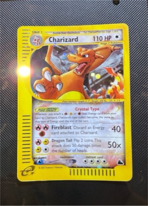 Charizard, graded 4.5