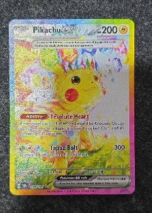 Pikachu ex, graded 9.5
