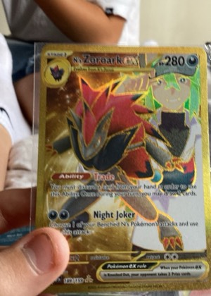 N's Zoroark ex, graded 8.5