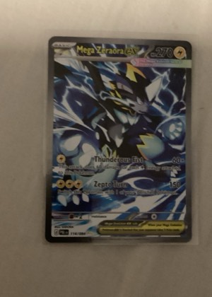 Mega Zeraora ex, graded 9.0