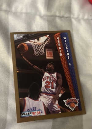 Gerald Wilkins, graded 8.5