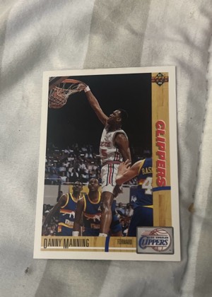 Danny Manning, graded 8.5