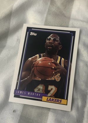 James Worthy, graded 8.5
