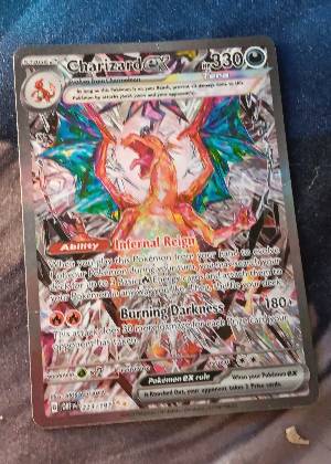Charizard ex - 223/197 graded 8