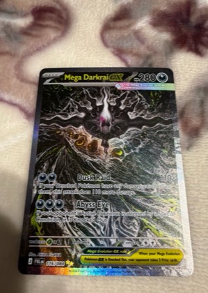 Mega Darkrai ex graded 8