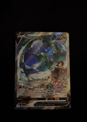 Rayquaza V (Alternate Full Art), graded 9.0