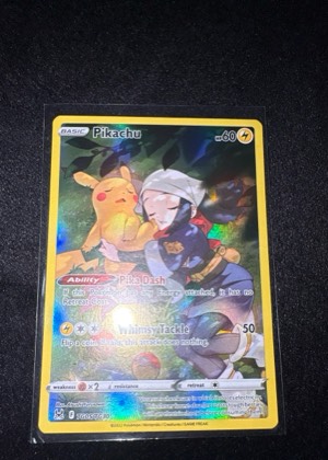 Pikachu graded 9