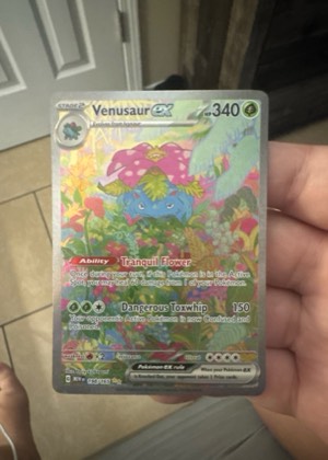 Venusaur ex - 198/165 graded 8