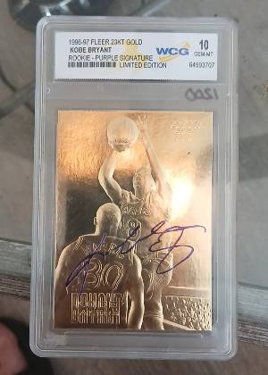 Kobe Bryant, graded 10.0