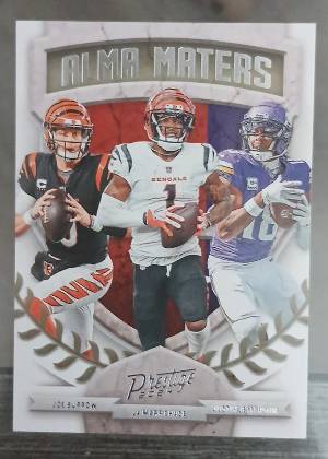 Joe Burrow / Ja'Marr Chase / Justin Jefferson, graded 9.0