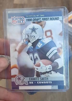 Emmitt Smith, graded 8.5