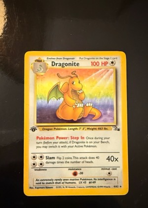 Dragonite, graded 7.0