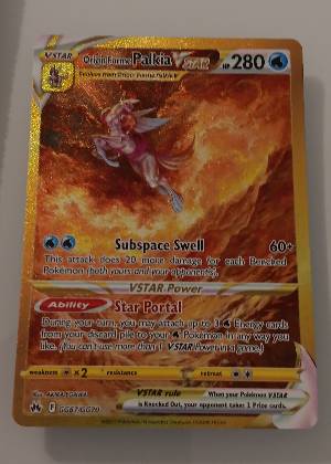 Origin Forme Palkia VSTAR, graded 9.0