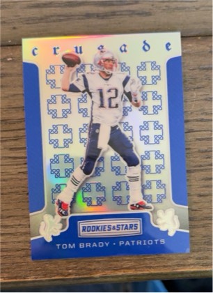 Tom Brady, graded 8.5